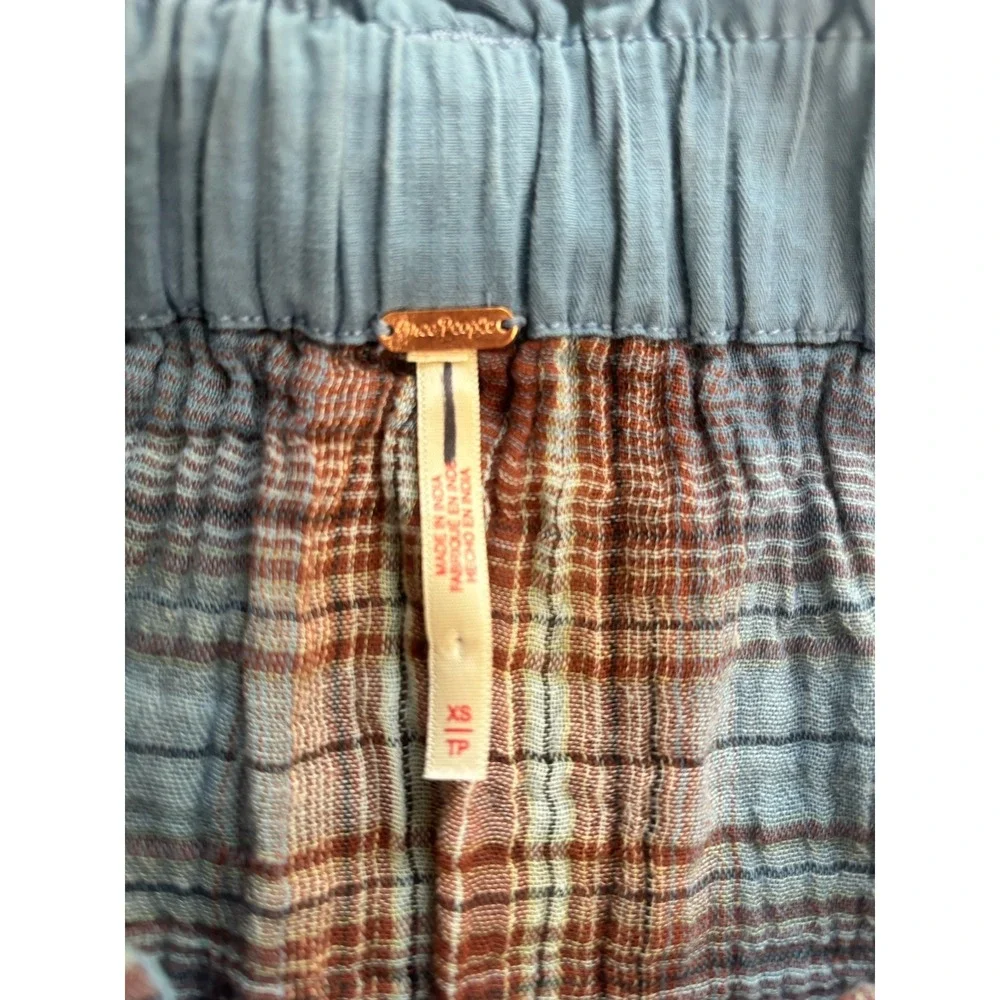 Free People Las Palmas Sailor Shorts Harem Size XS Boho Hippie Granola Gorp Soft